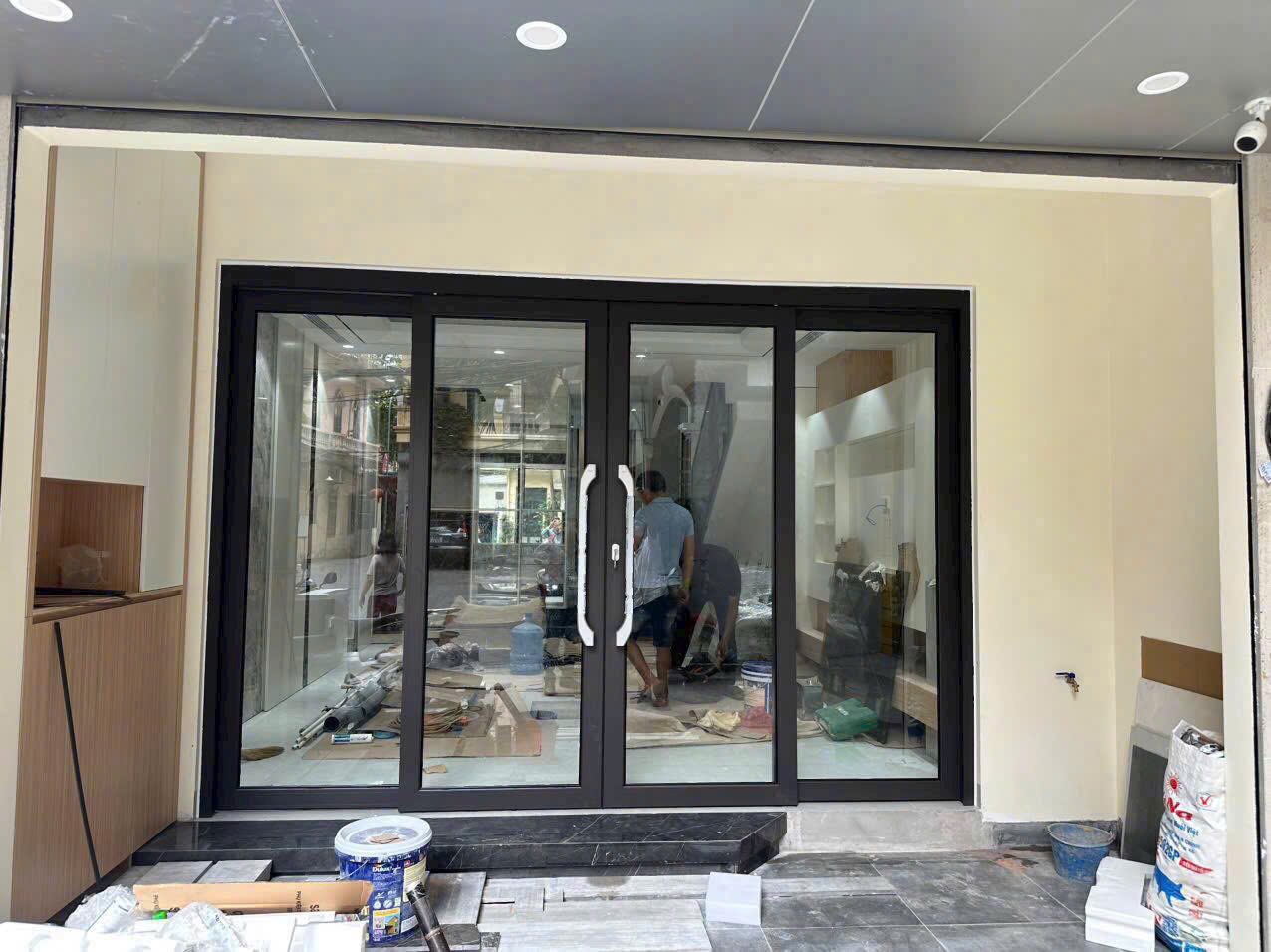 Cửa nhôm xingfa 4 cánh NX02 4 Cửa nhôm xingfa 4 cánh 03