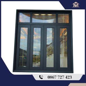 Cửa sổ nhôm kính cường lực 4 cánh hệ 700