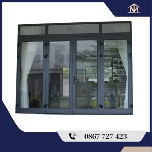 cửa nhôm 4 cánh hệ 1000 N4C22
