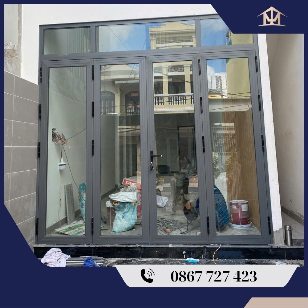 Cửa nhôm xingfa 4 cánh NX01