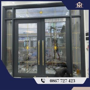 Cửa nhôm xingfa 4 cánh NX03