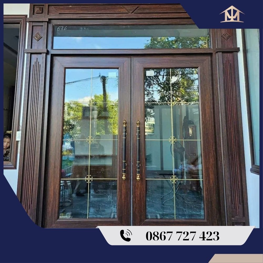 Cửa nhôm kính Xingfa 2 cánh NX03
