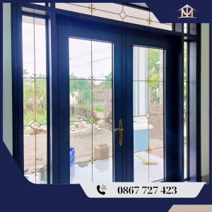 Cửa nhôm xingfa 4 cánh NX08