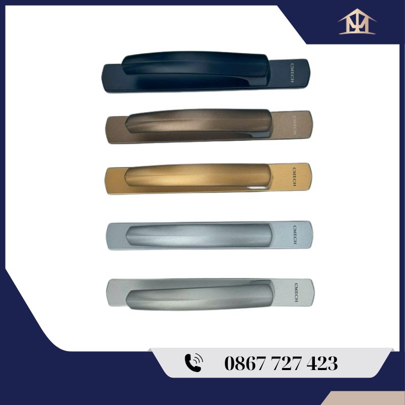 Tay cầm cửa nhôm | Cmech KC13 chính hãng 1 tay cầm cửa nhôm